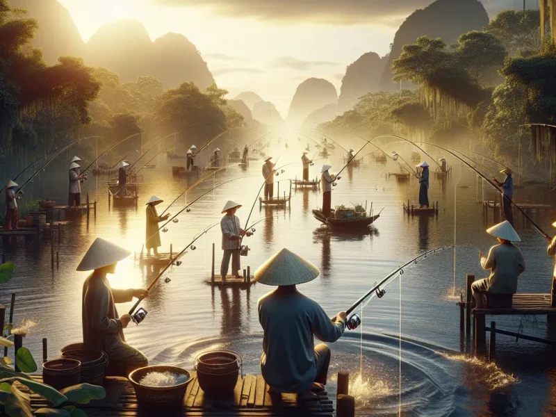 catch of the day unveiling vietnams freshwater fishing adventures with giant mekong catfish and more