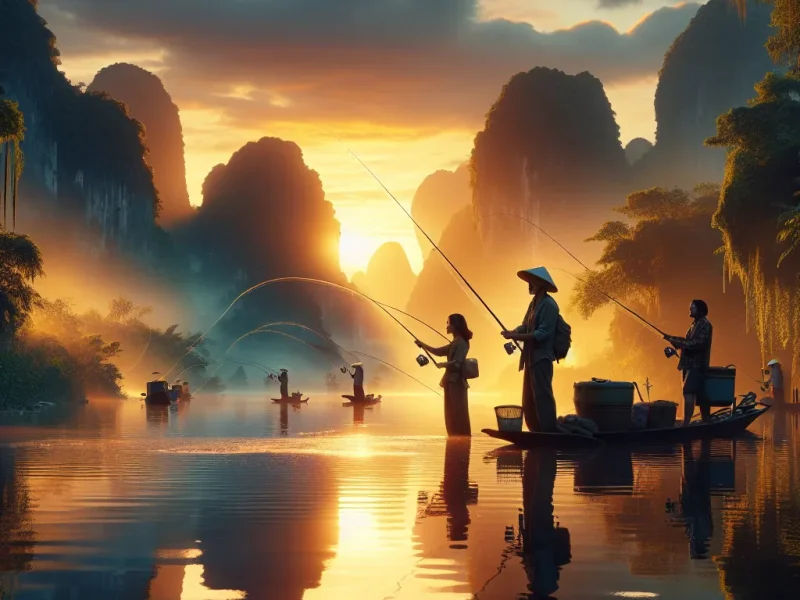 epic freshwater fishing adventures in vietnam hunt for the giant mekong catfish and more