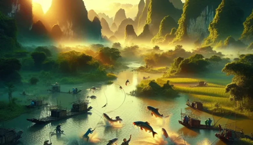 exploring vietnams freshwater fishing where giants like the mekong catfish and siamese carp lurk
