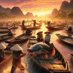 freshwater fishing in vietnam pursuing giant mekong catfish and carp in scenic waters