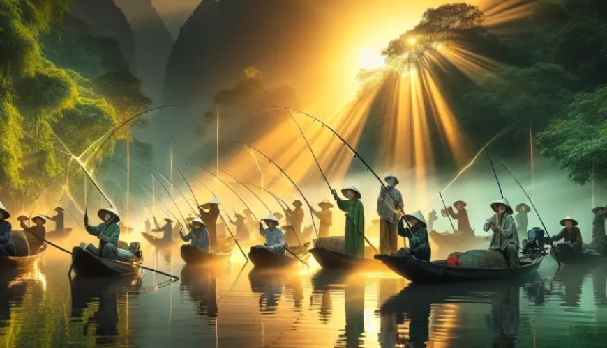 freshwater fishing in vietnam targeting giant mekong catfish and majestic carp