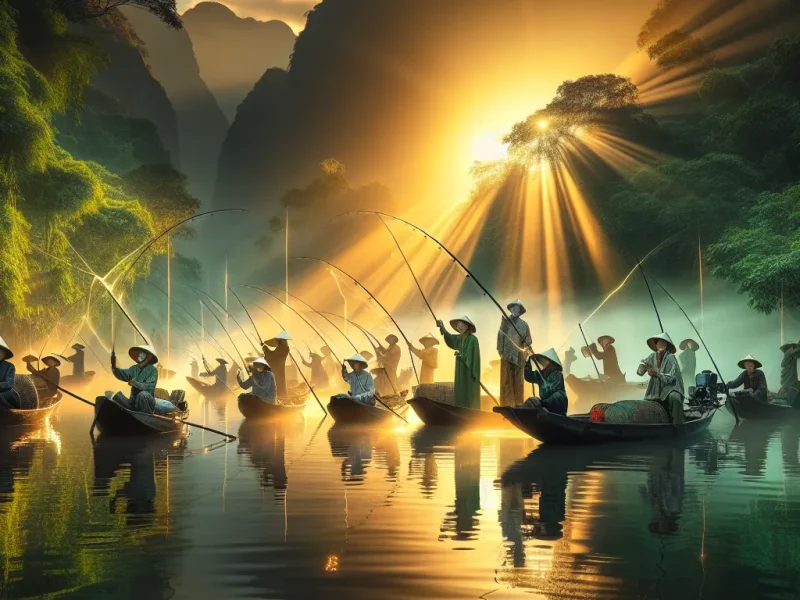 freshwater fishing in vietnam targeting giant mekong catfish and majestic carp