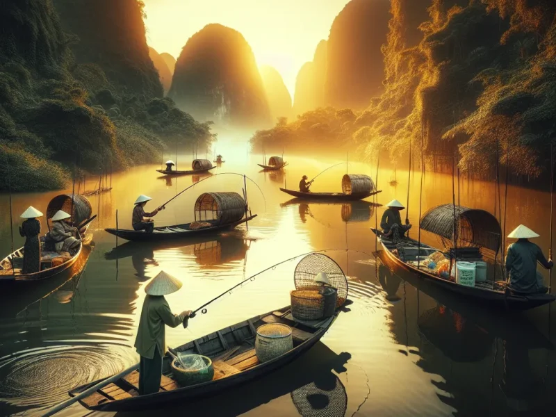 unveiling the secrets of freshwater fishing in vietnam targeting giant mekong catfish and more