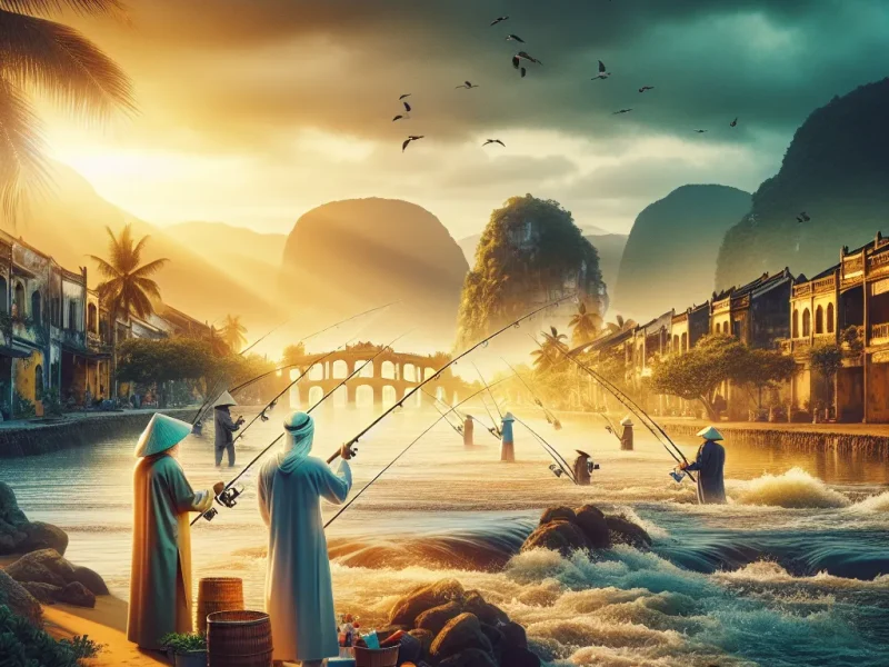 fishing in da nang and hoi an central vietnams anglers paradise