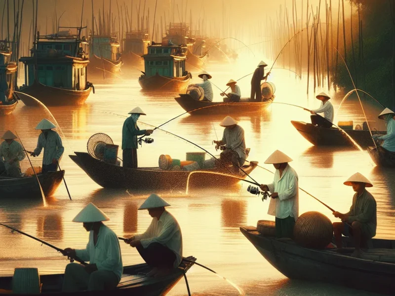 mekong delta fishing adventures cast your line into vietnams aquatic wonderland
