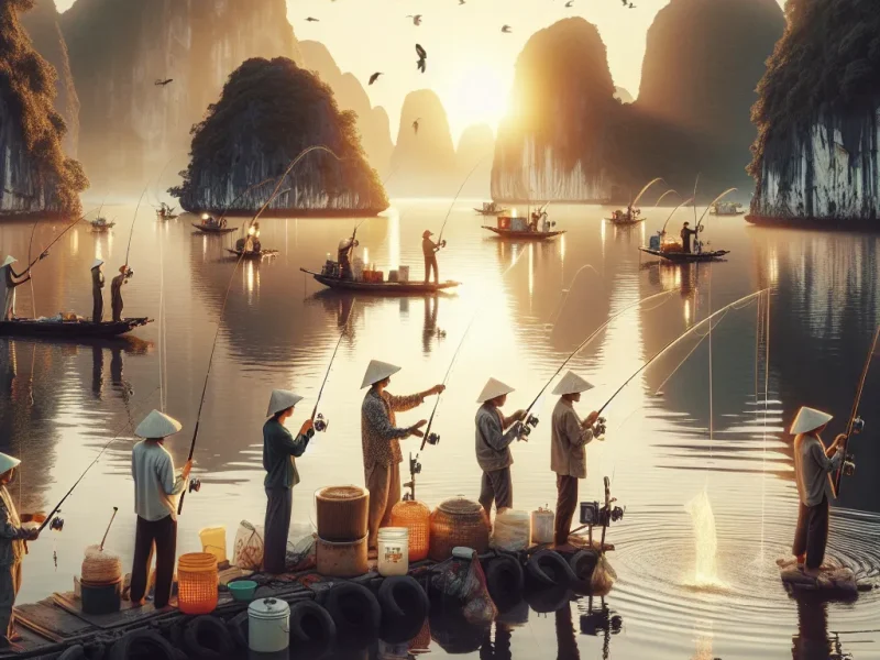 private vs group fishing tours in vietnam which one should you choose